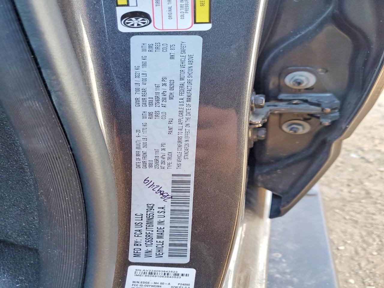 2021 RAM 1500 LARAMIE photo 23