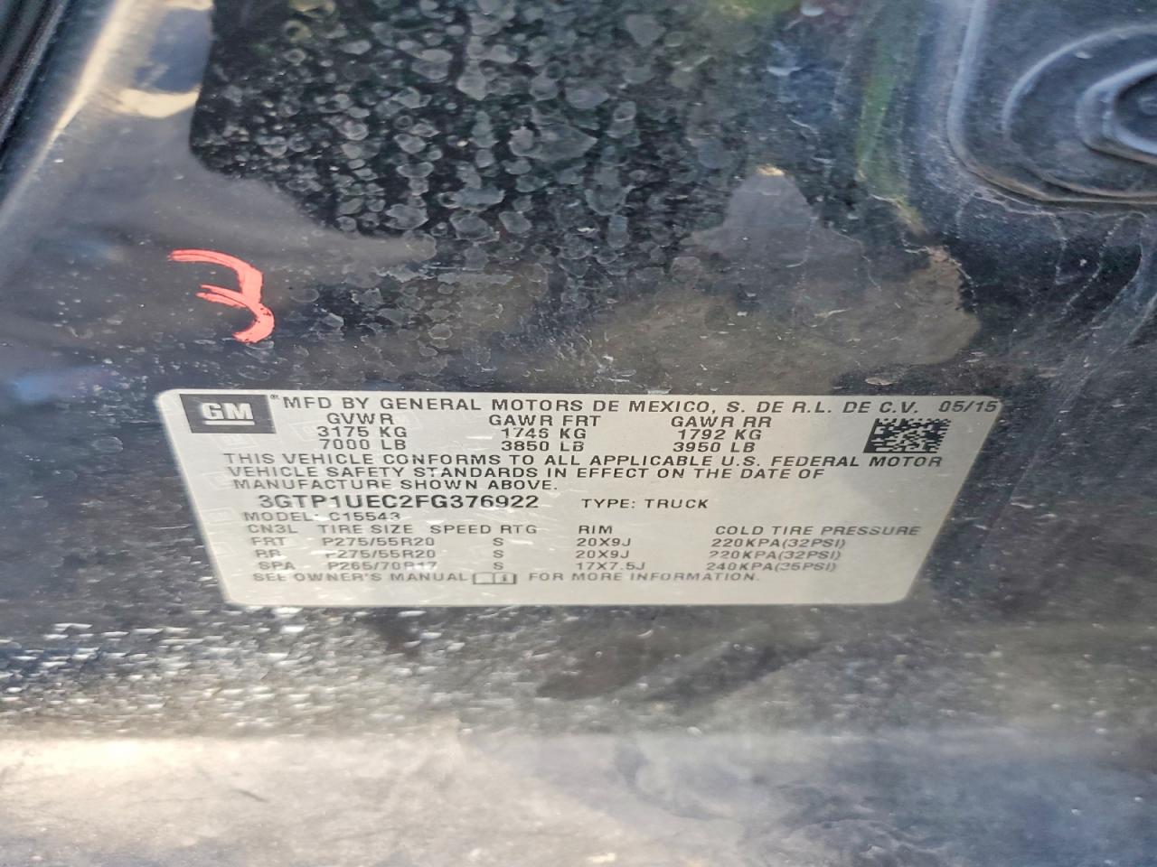 2015 GMC SIERRA C1500 SLE photo 34
