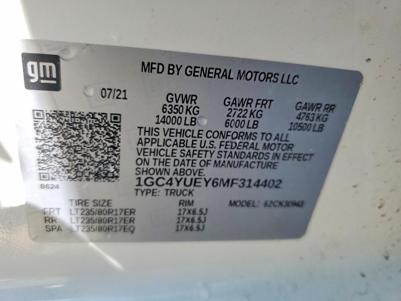 2021 CHEVROLET SILVERADO K3500 LTZ photo 13