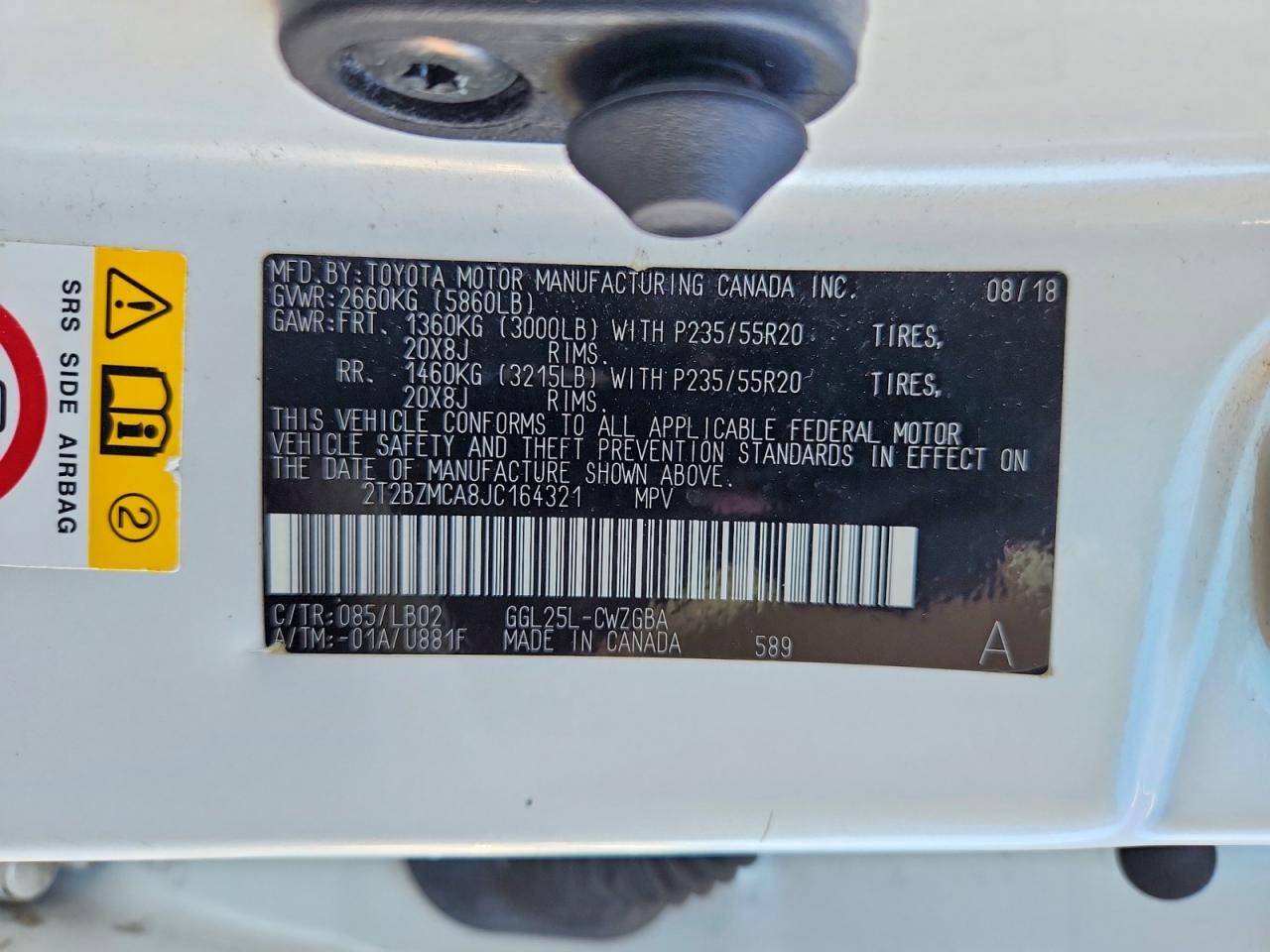 2018 LEXUS RX 350 BASE photo 37