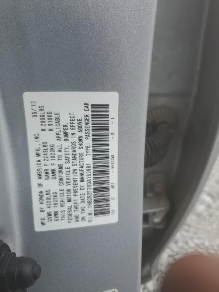 2013 HONDA ACCORD photo 34