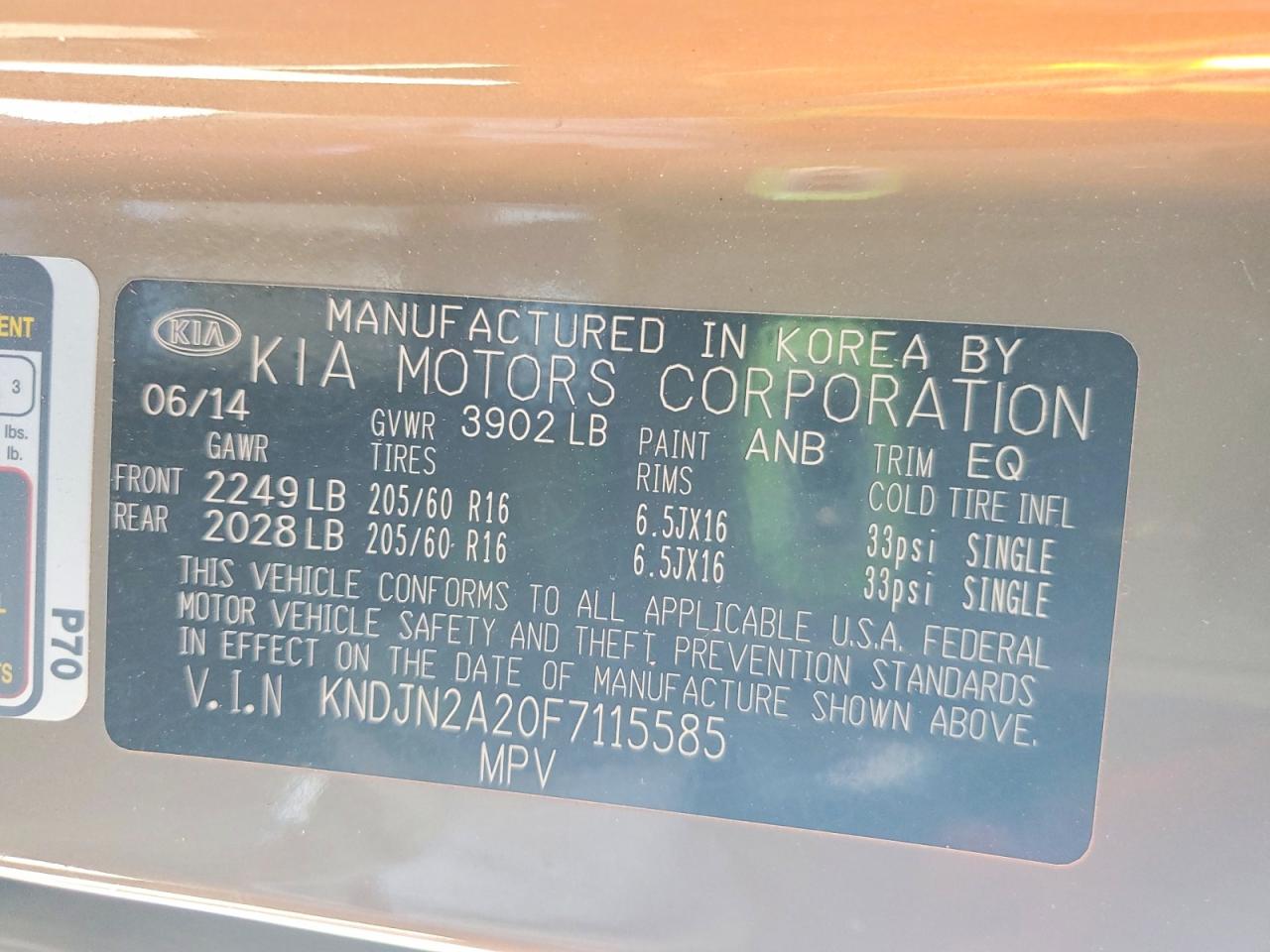2015 KIA SOUL photo 37