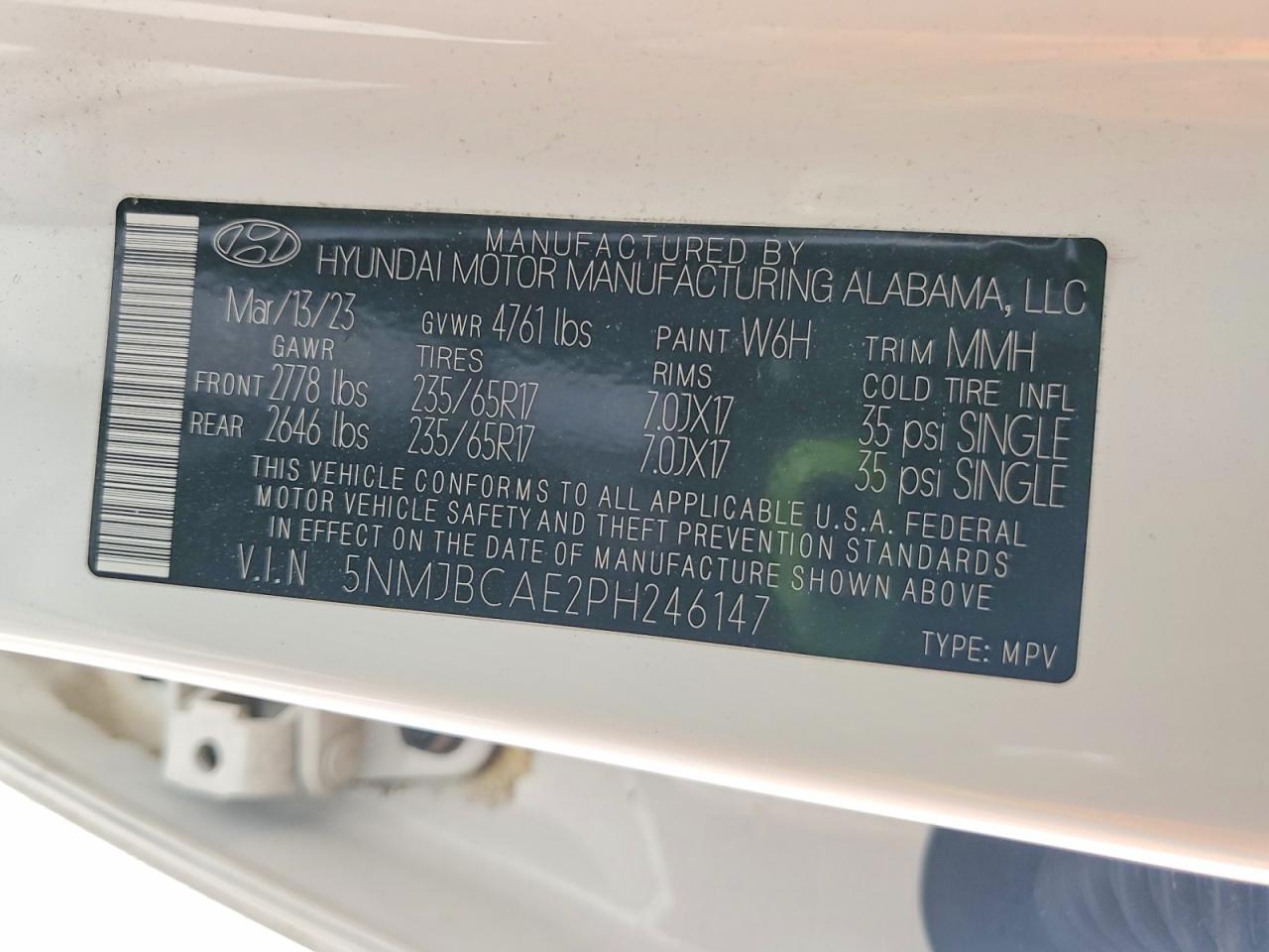 2023 HYUNDAI TUCSON SEL photo 40