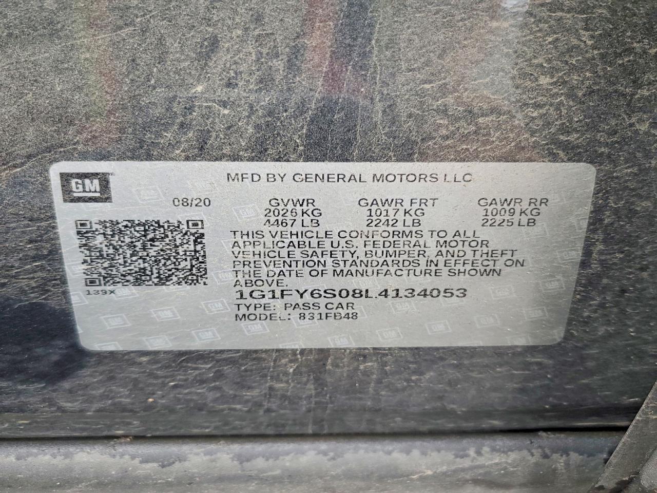 2020 CHEVROLET BOLT EV LT photo 12