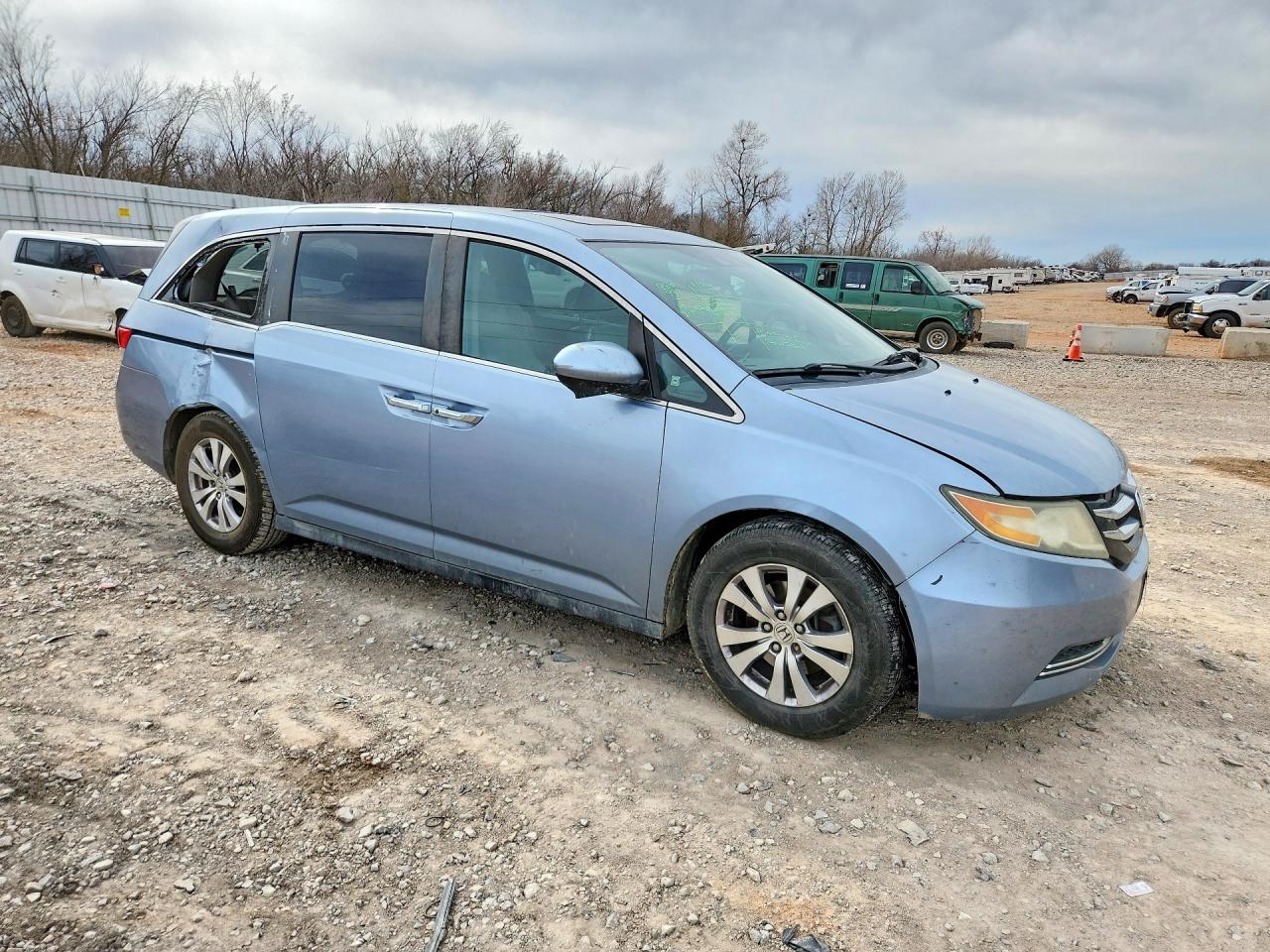 2014 HONDA ODYSSEY EXL photo 4