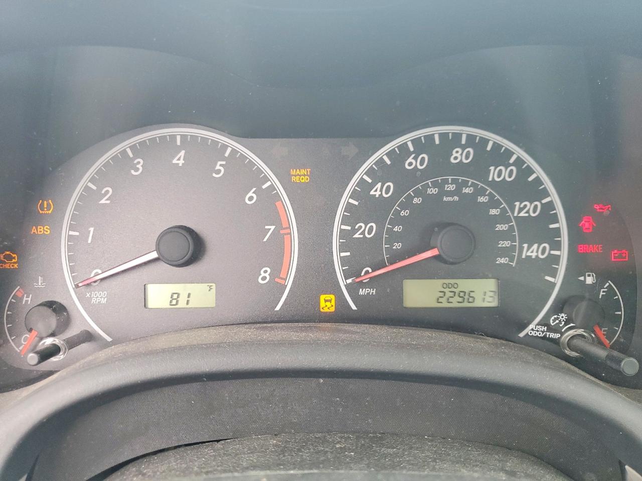 2012 TOYOTA COROLLA BASE photo 9