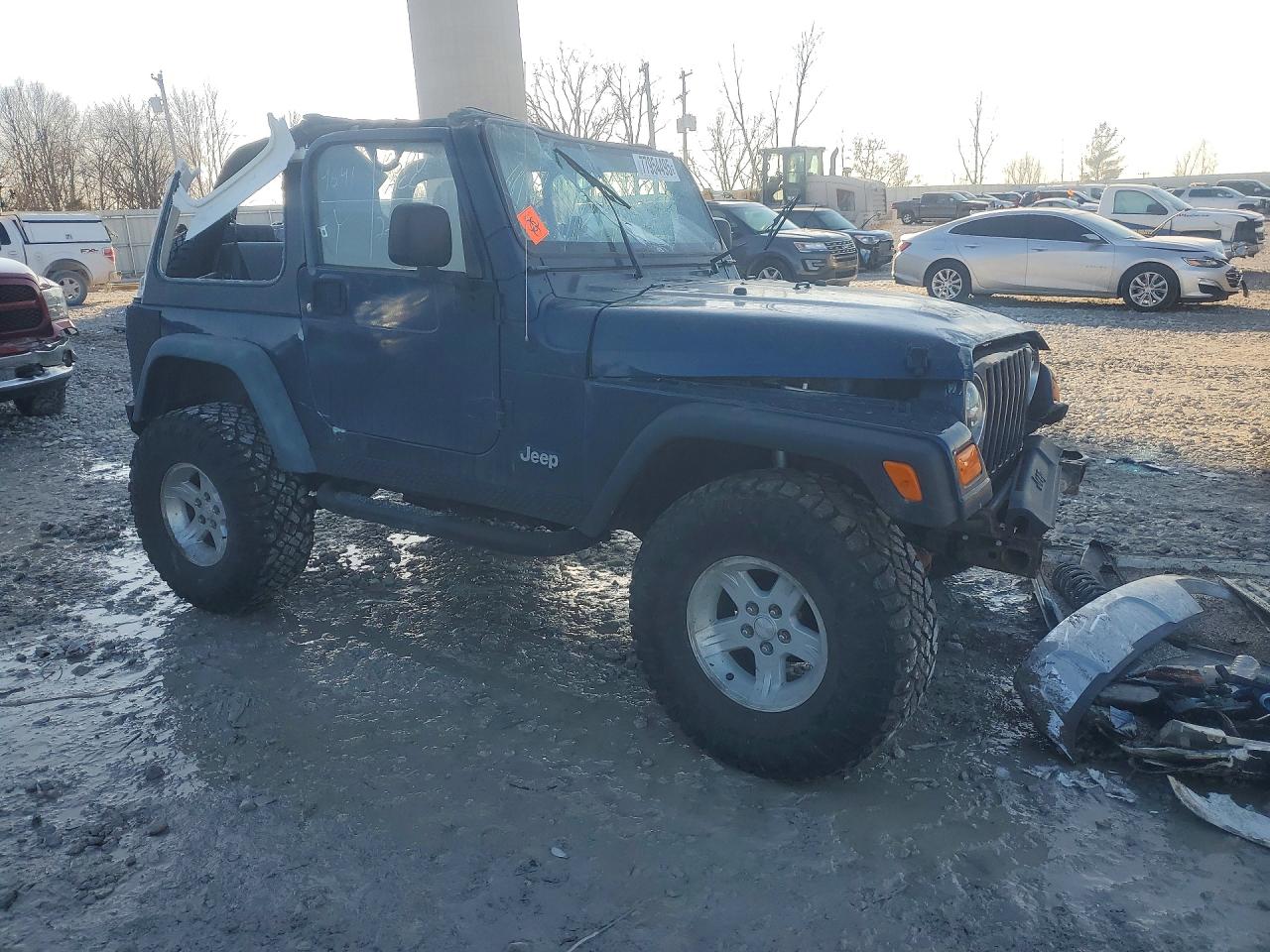 2004 JEEP WRANGLER X photo 4