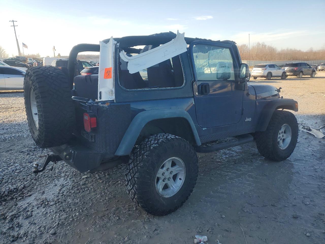 2004 JEEP WRANGLER X photo 3