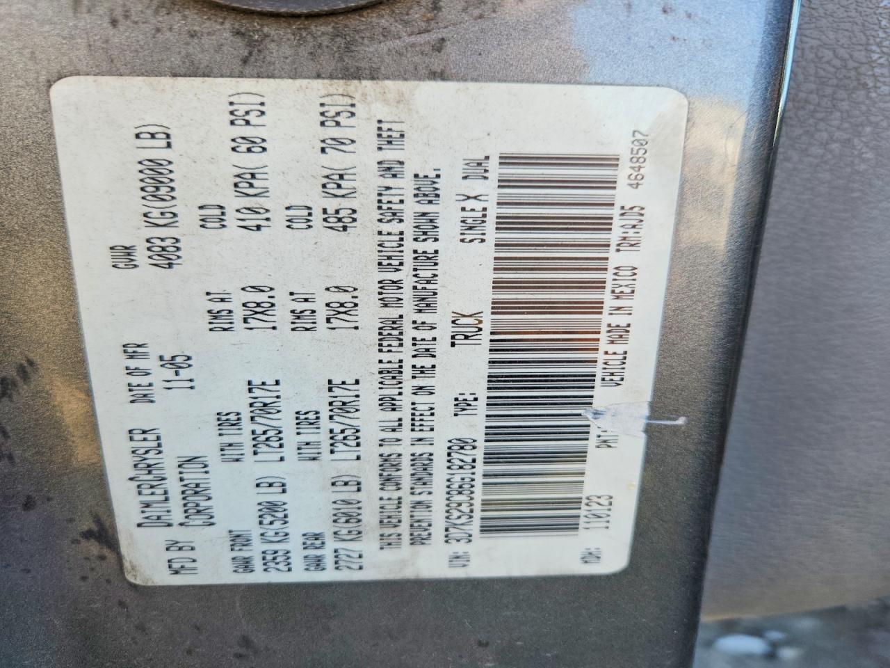 2006 DODGE RAM 2500 photo 23