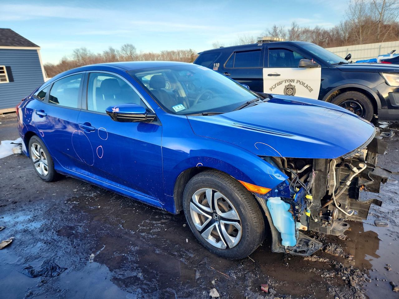 2017 HONDA CIVIC LX photo 4