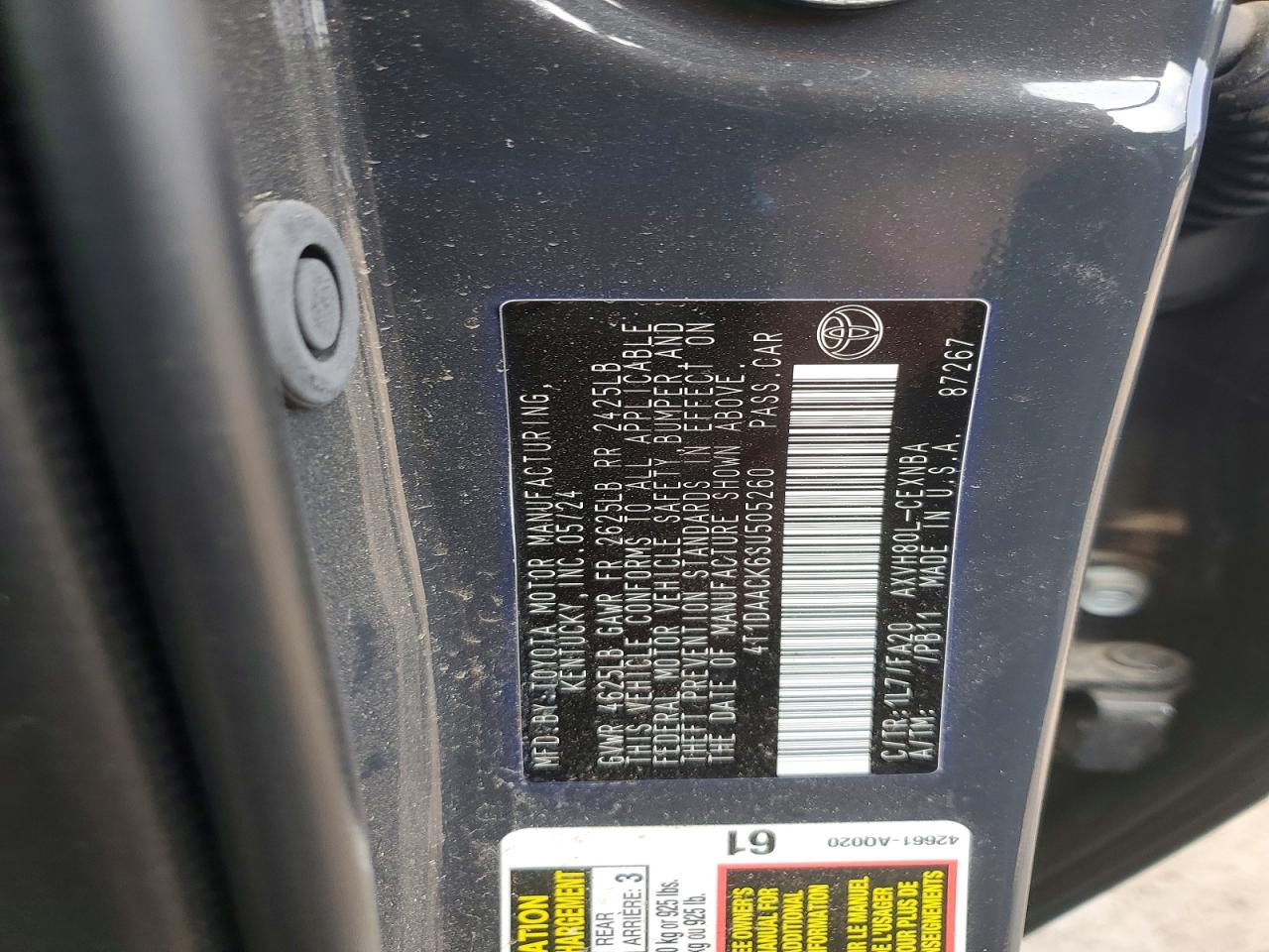 2025 TOYOTA CAMRY XSE photo 34