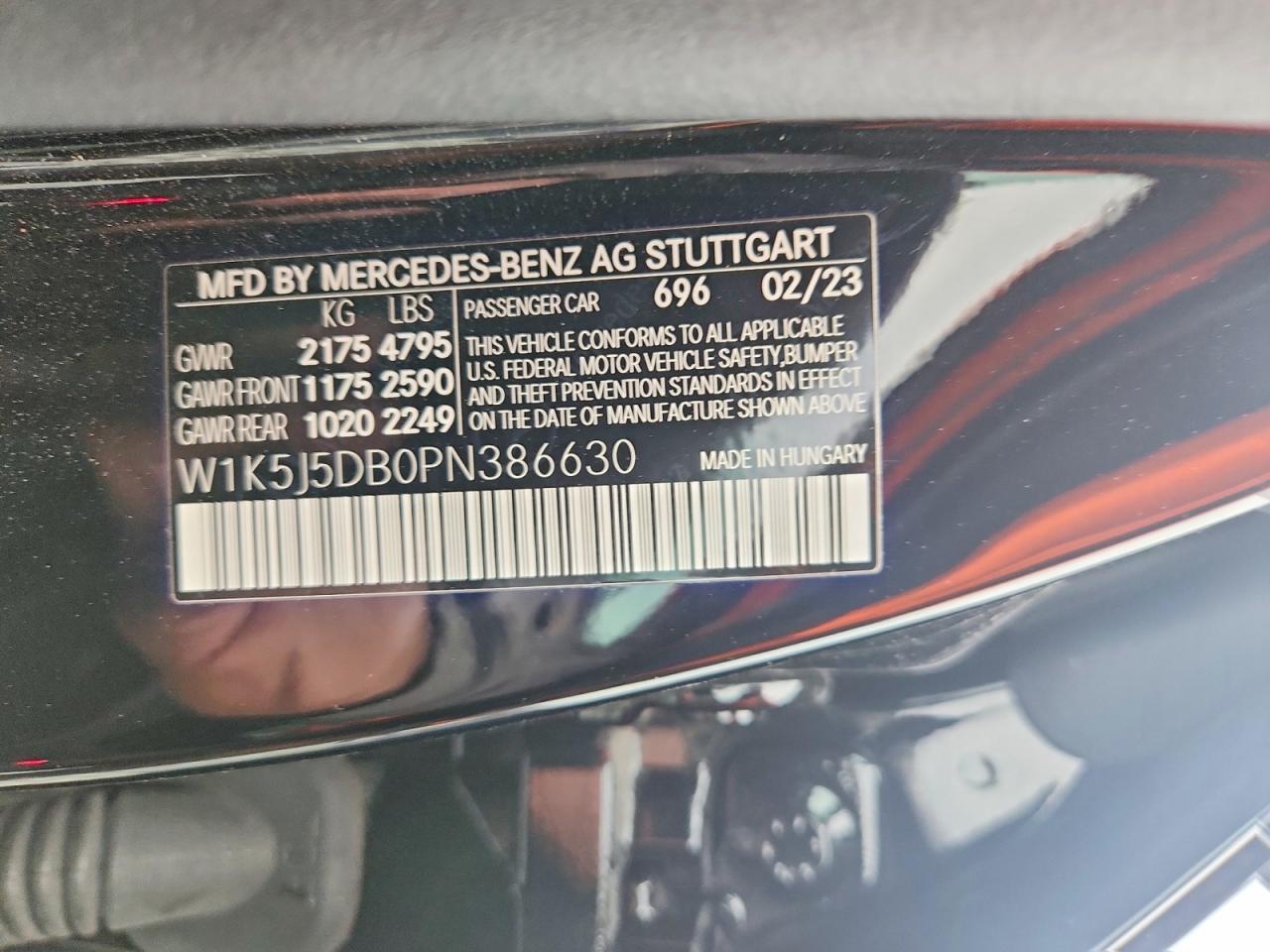 2023 MERCEDES-BENZ CLA 45 AMG photo 12