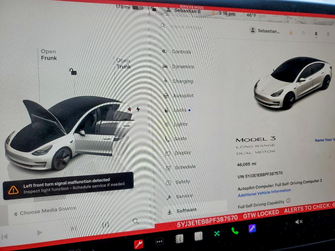 2023 TESLA MODEL 3 photo 9