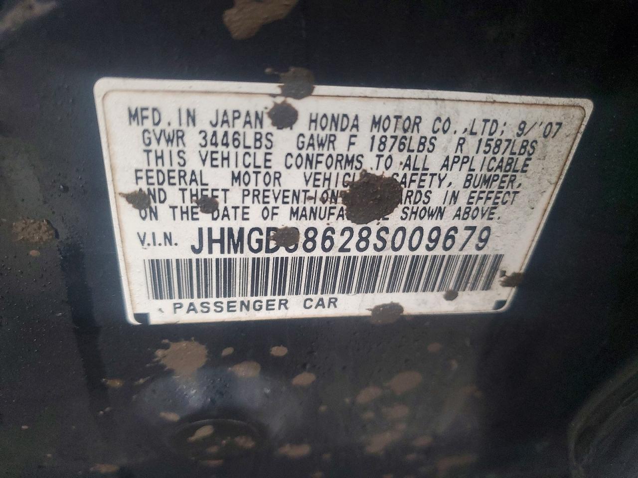2008 HONDA FIT SPORT photo 34