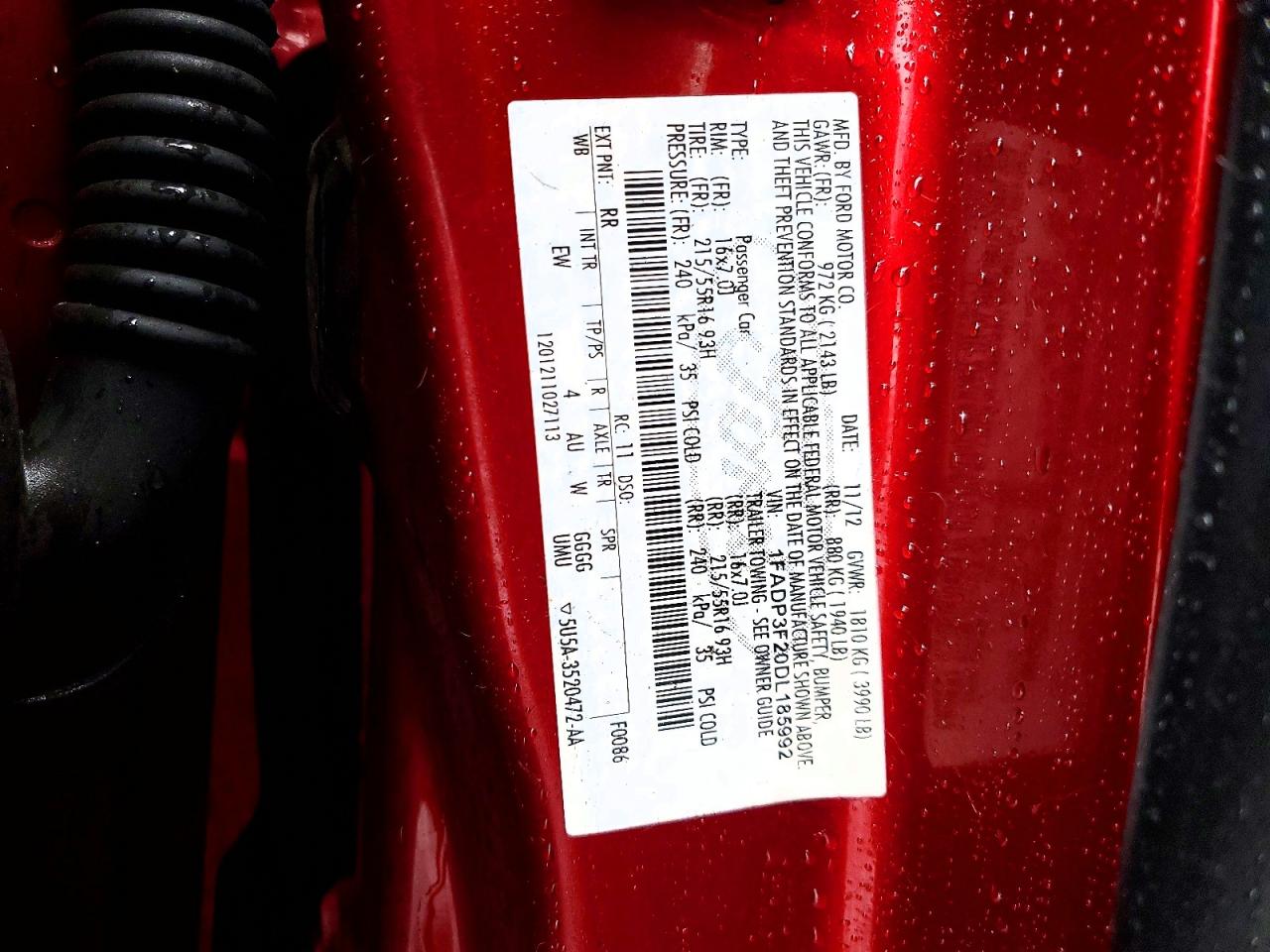 2013 FORD FOCUS SE photo 23