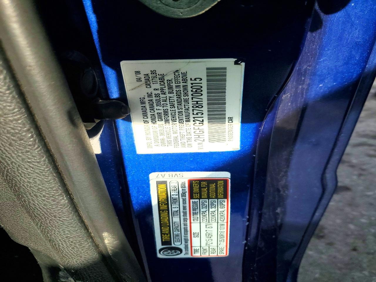 2008 HONDA CIVIC SI photo 23
