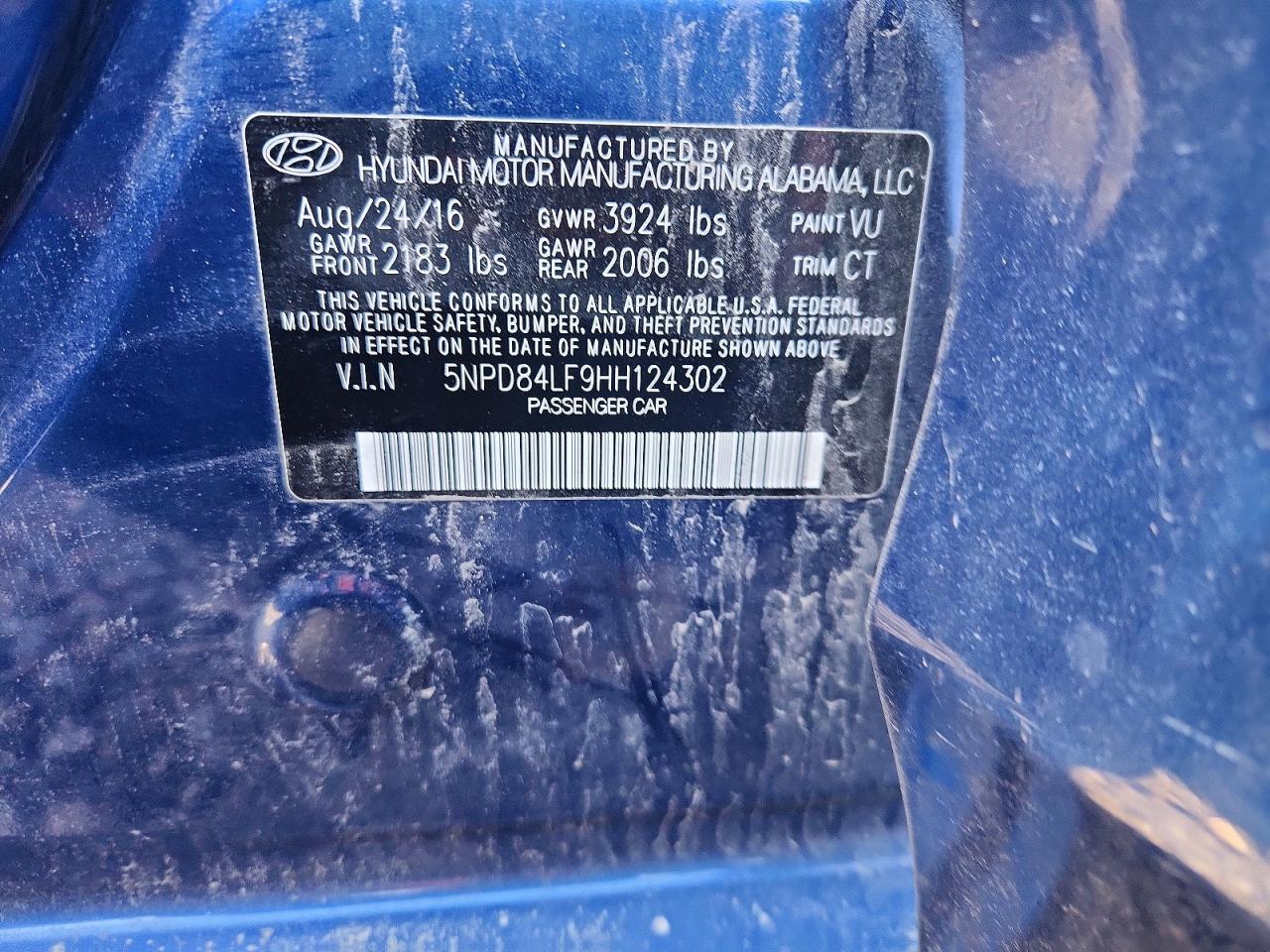 2017 HYUNDAI ELANTRA SE photo 23