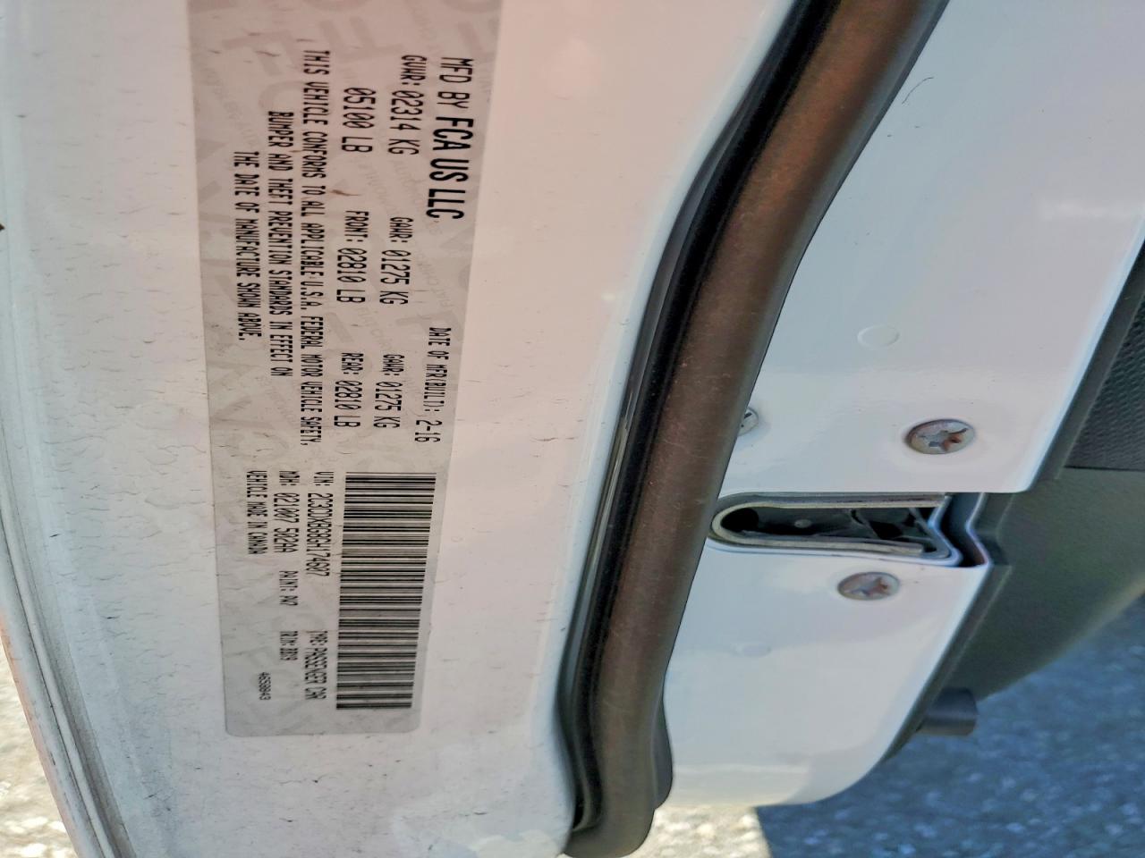 2016 DODGE CHARGER SE photo 12
