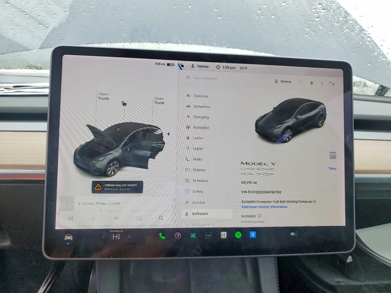 2021 TESLA MODEL Y photo 9