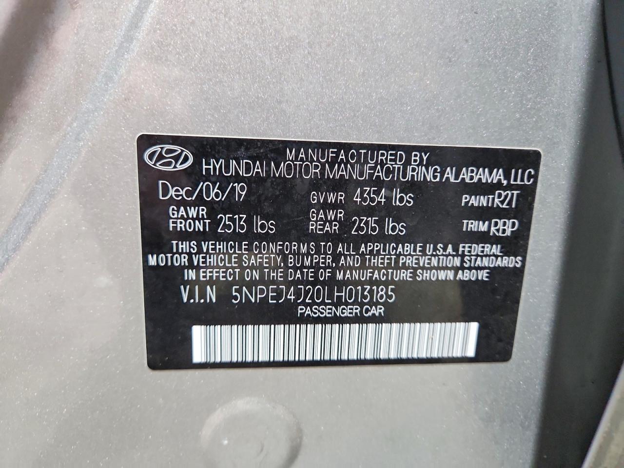 2020 HYUNDAI SONATA SEL PLUS photo 23