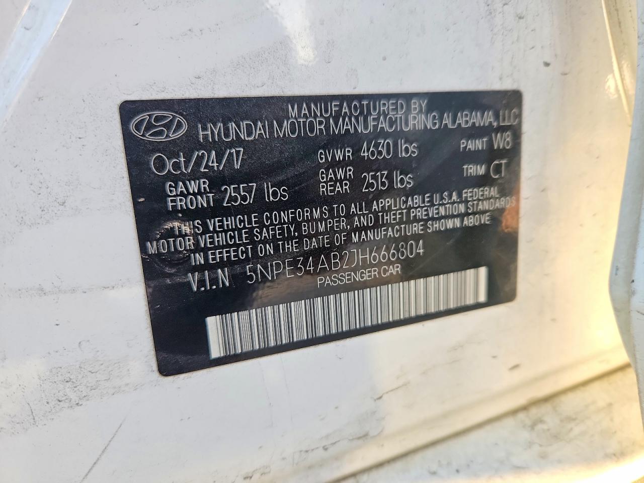 2018 HYUNDAI SONATA LIMITED 2.0T photo 13