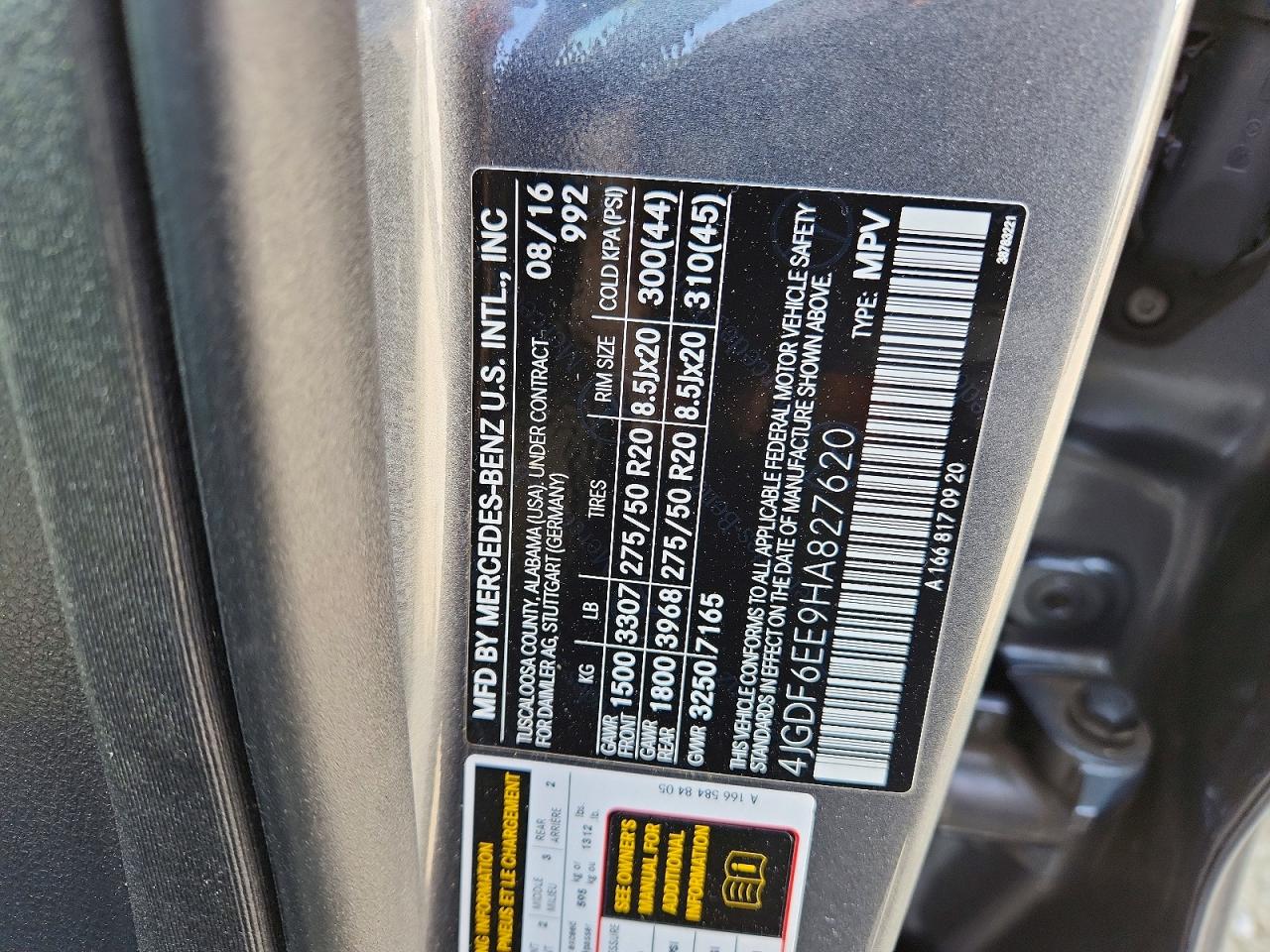2017 MERCEDES-BENZ GLS 450 4MATIC photo 13