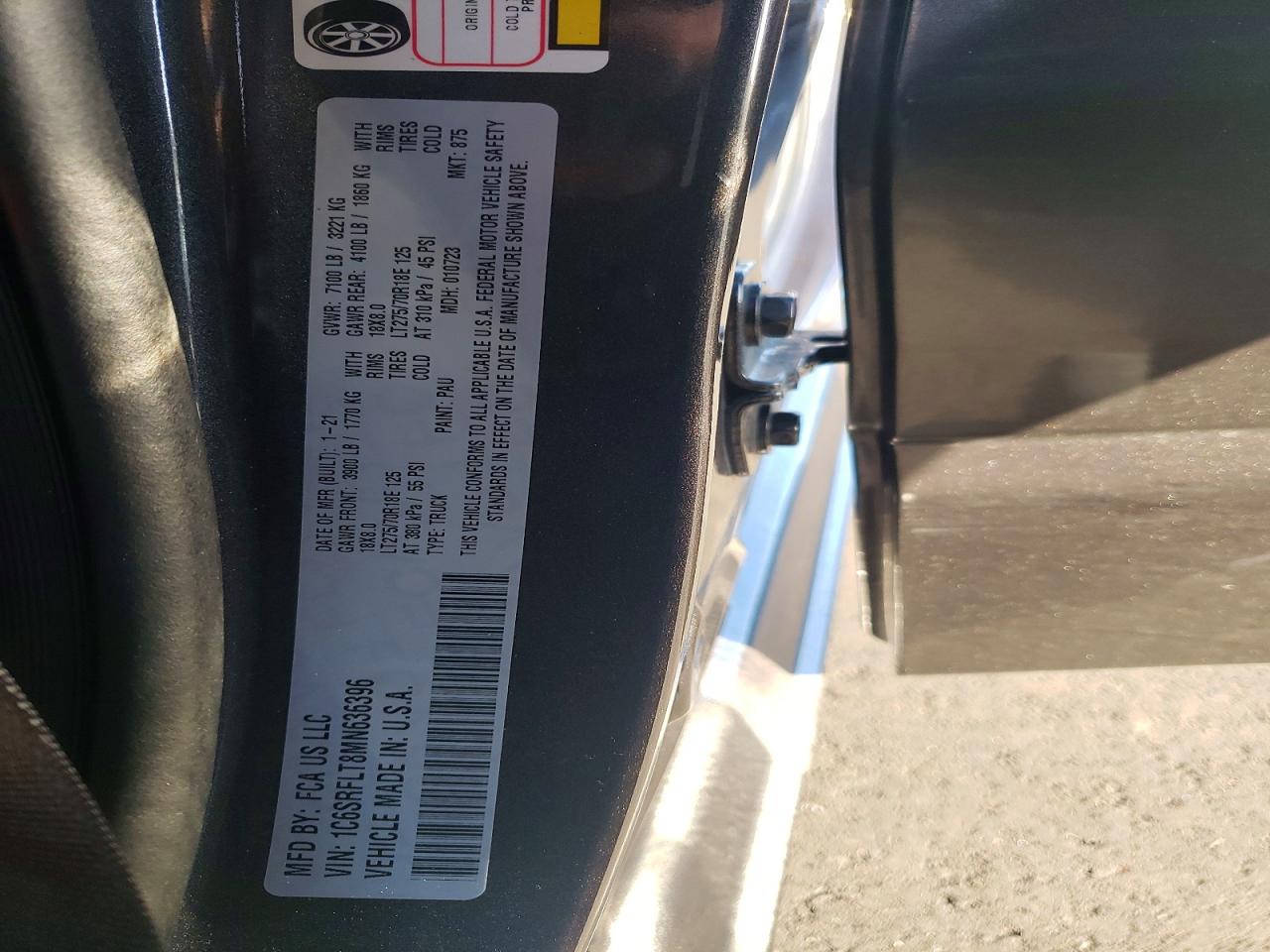 2021 RAM 1500 REBEL photo 34
