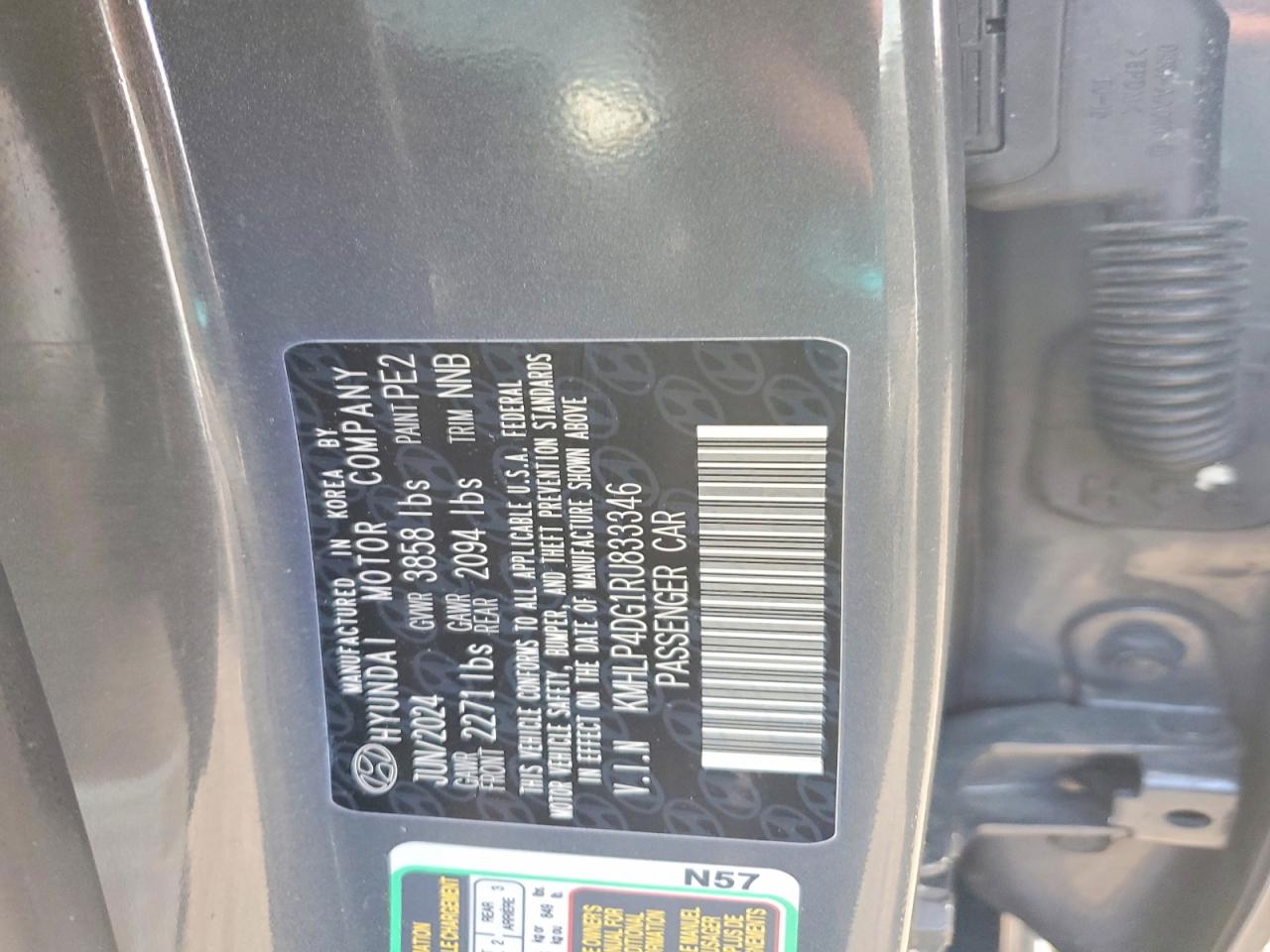 2024 HYUNDAI ELANTRA LIMITED photo 23