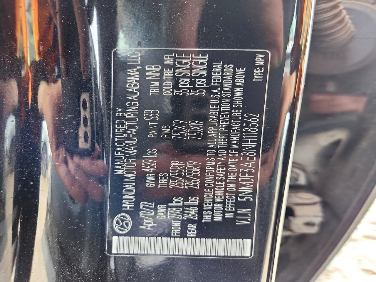 2022 HYUNDAI TUCSON SEL photo 13
