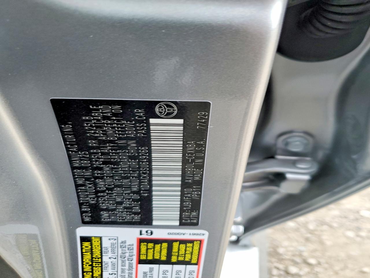 2025 TOYOTA CAMRY XSE photo 12