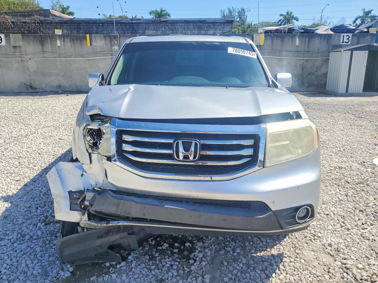 2012 HONDA PILOT EXL photo 5