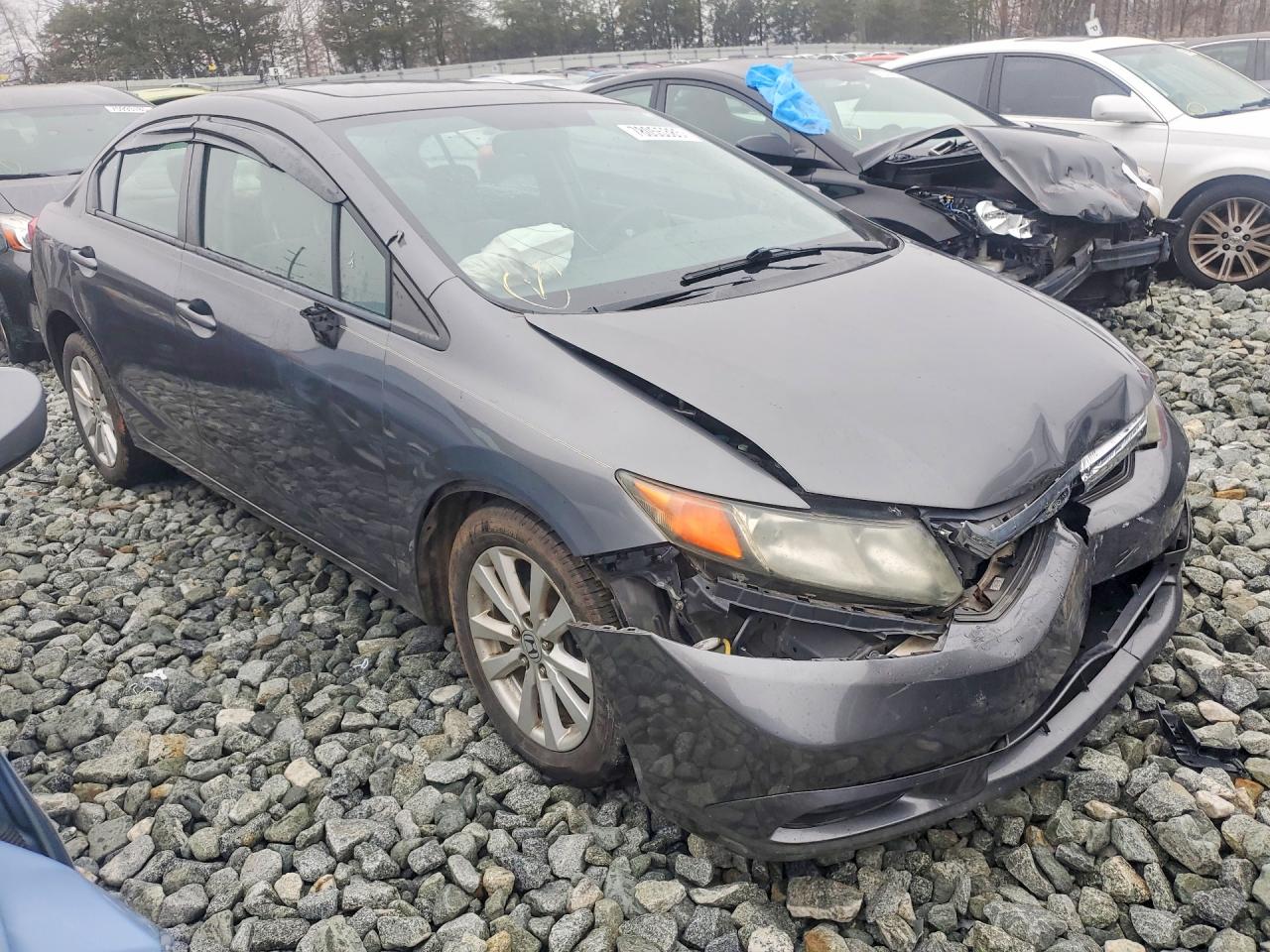 2012 HONDA CIVIC EX photo 4