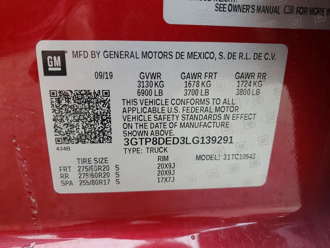 2020 GMC SIERRA C1500 SLT photo 12