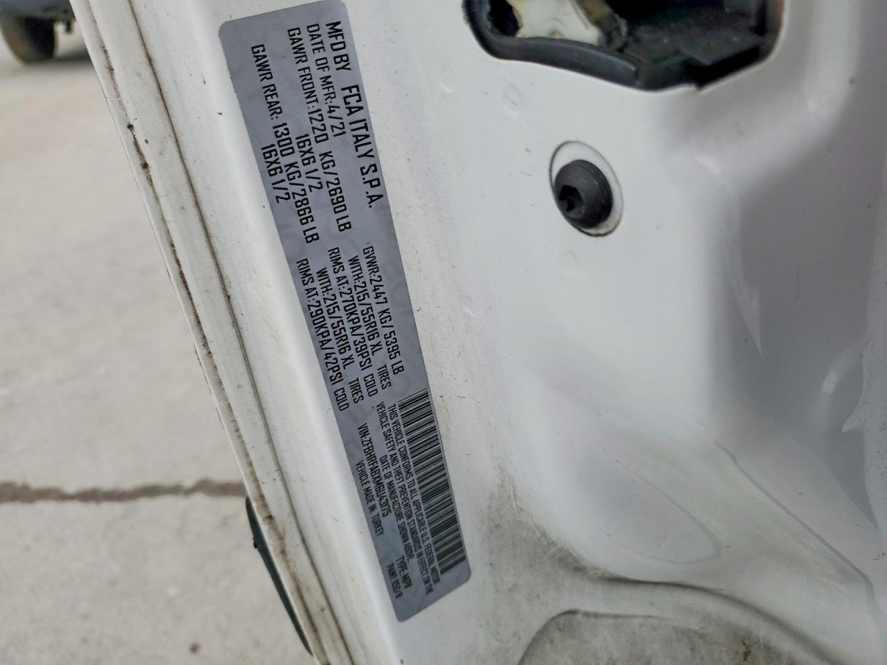 2021 RAM PROMASTER CITY UTILITY / SERVICE VAN photo 37