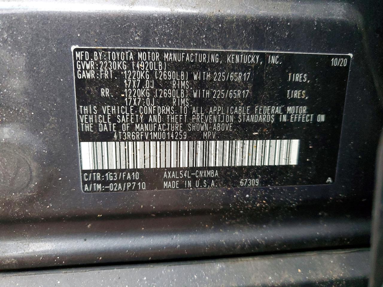 2021 TOYOTA RAV4 XLE photo 25