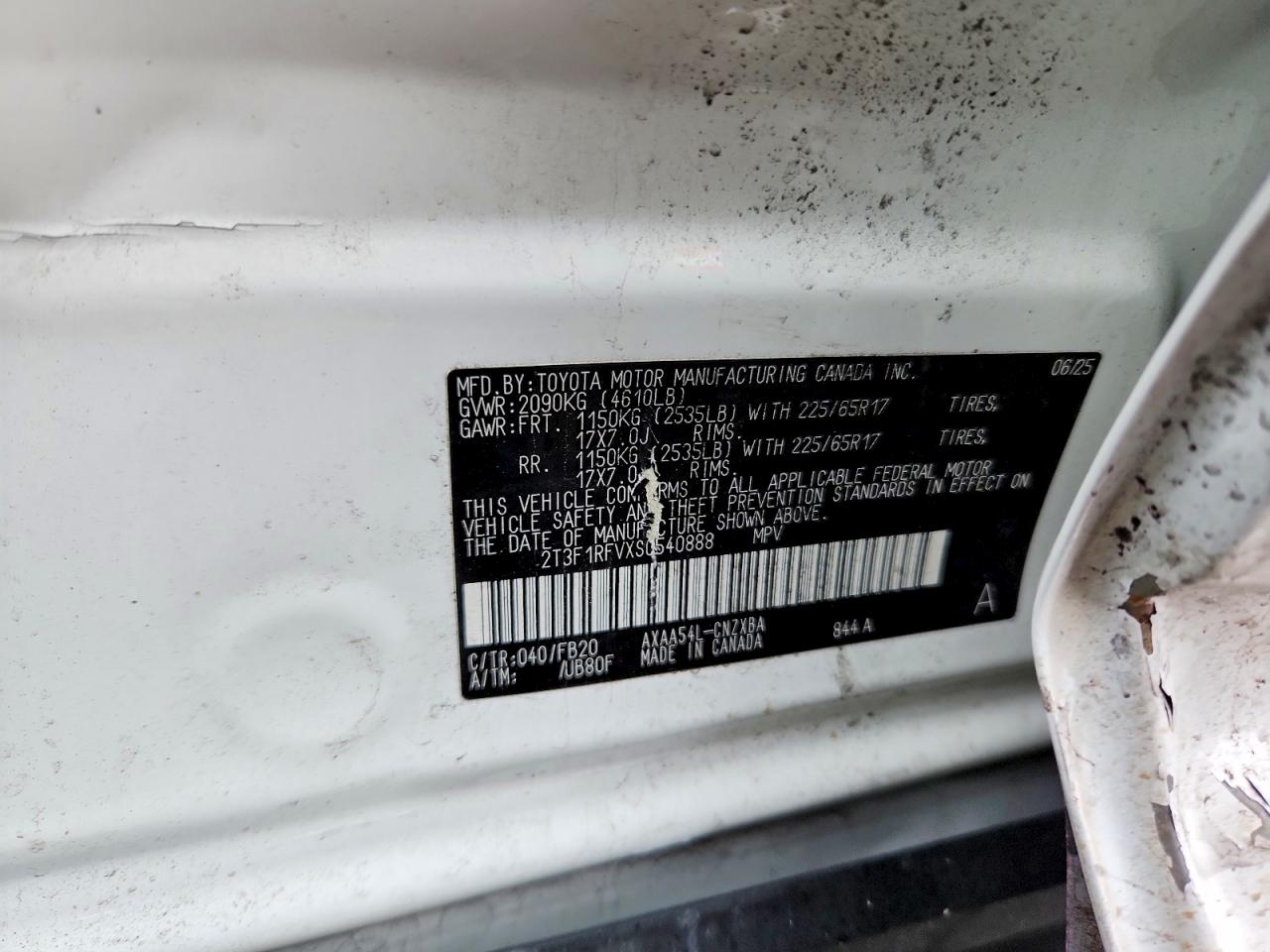 2025 TOYOTA RAV4 LE photo 13