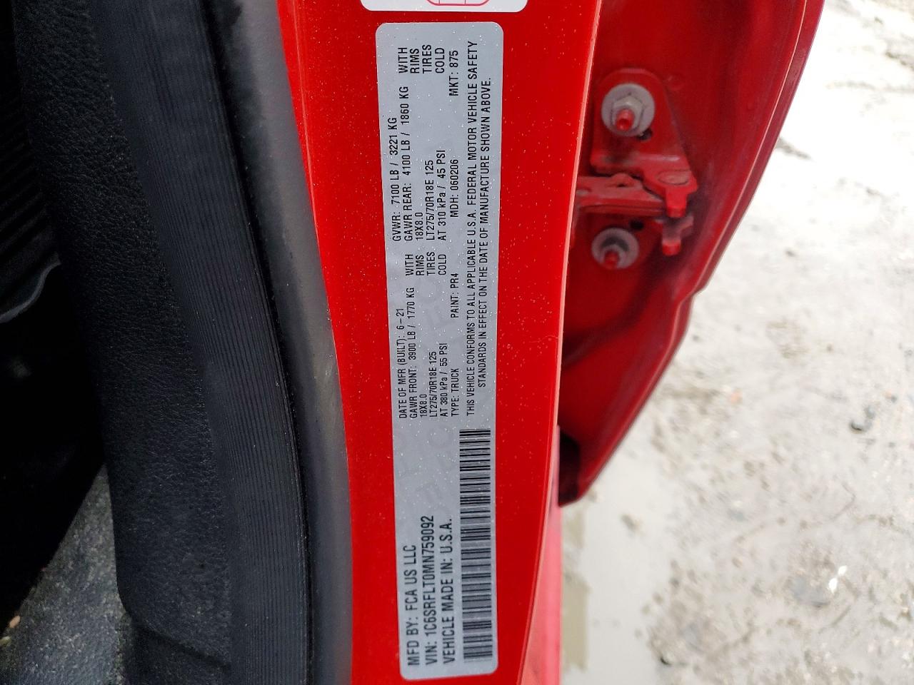 2021 RAM 1500 REBEL photo 37