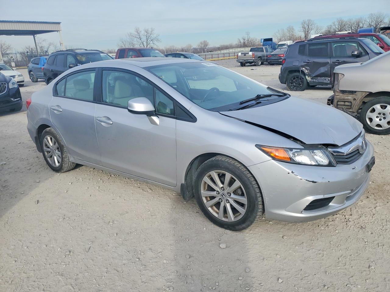 2012 HONDA CIVIC EXL photo 4