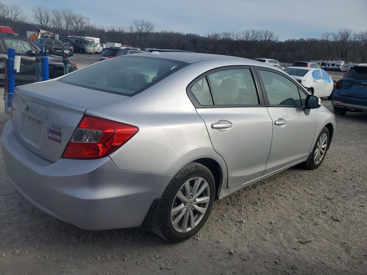 2012 HONDA CIVIC EXL photo 3