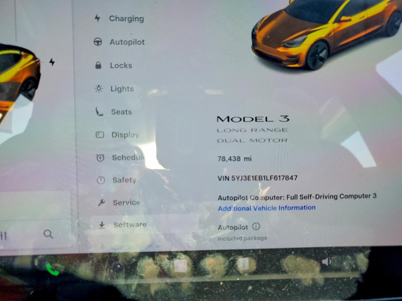 2020 TESLA MODEL 3 photo 9