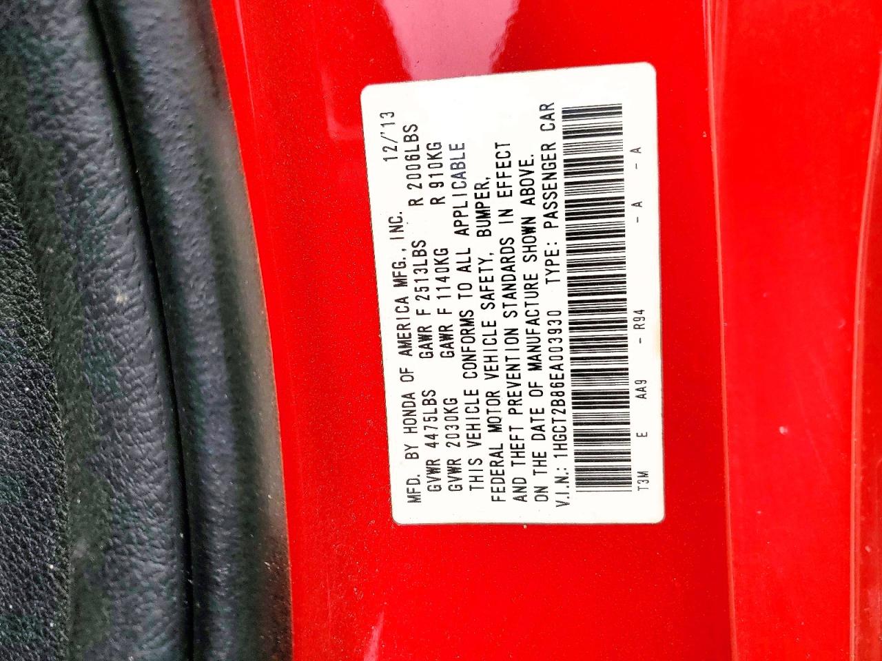 2014 HONDA ACCORD EXL photo 34