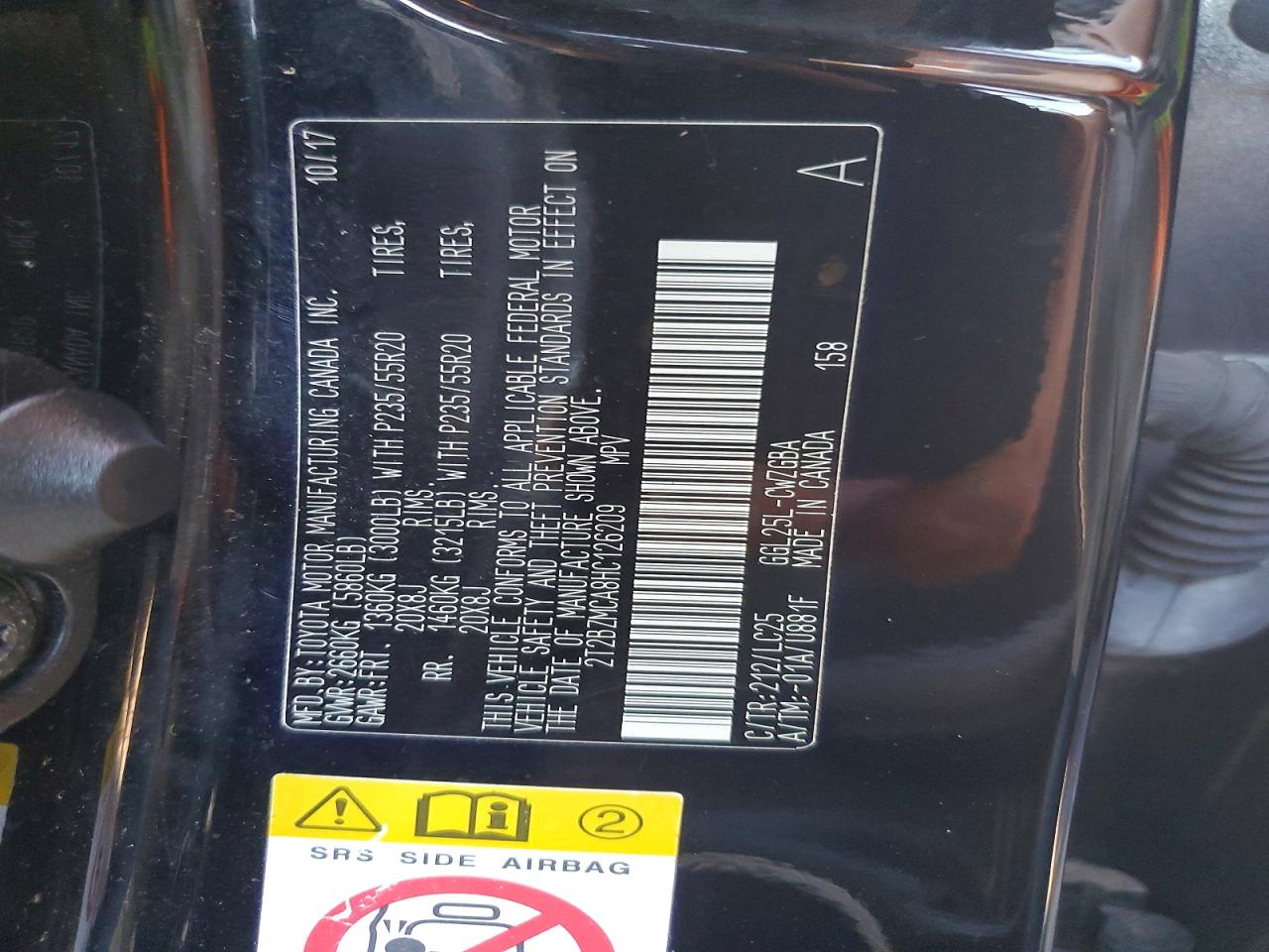 2017 LEXUS RX 350 BASE photo 13