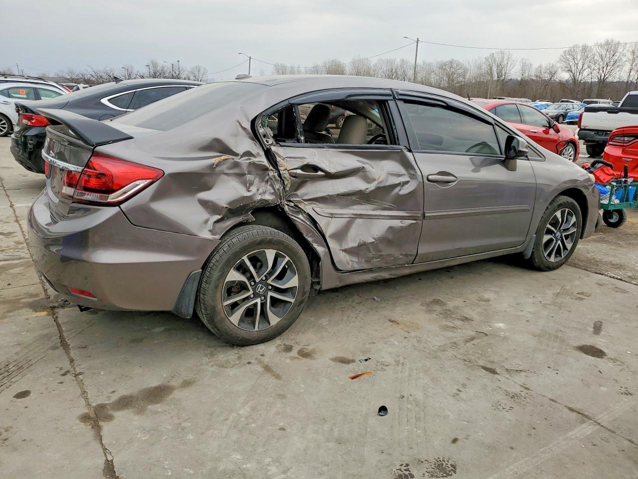 2013 HONDA CIVIC EXL photo 5