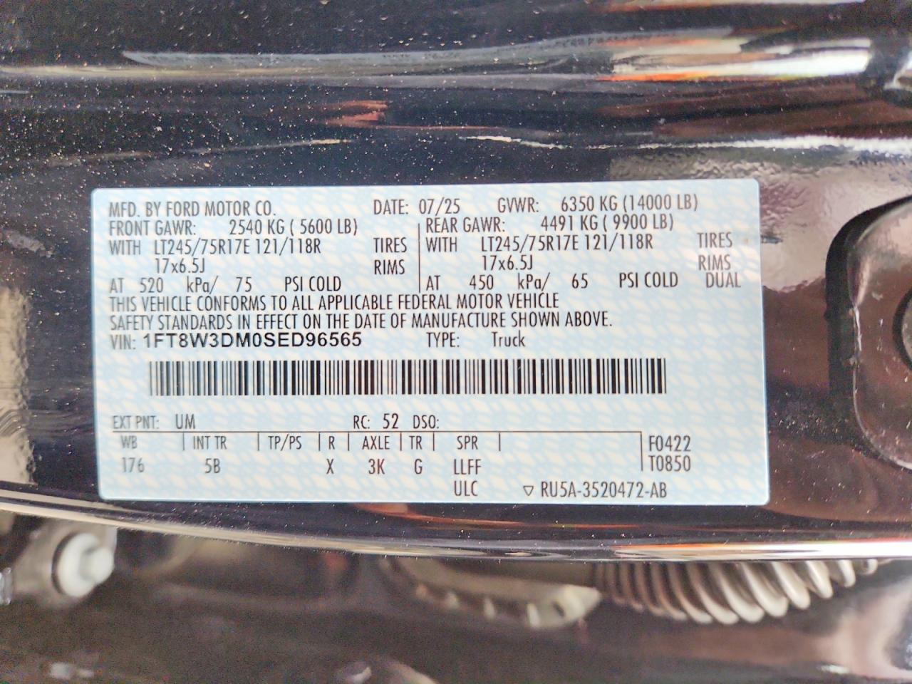 2025 FORD F350 SUPER DUTY photo 13