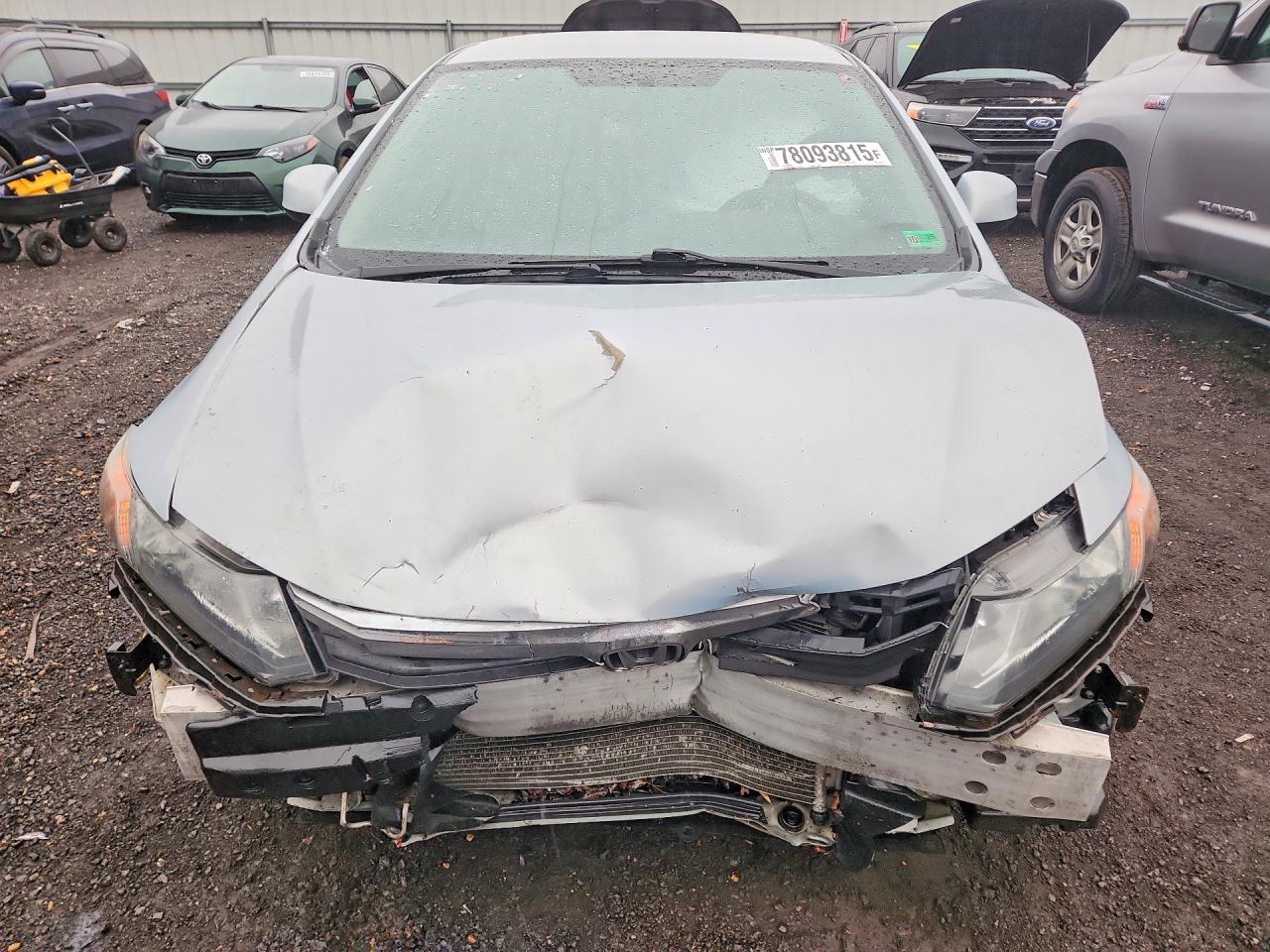 2012 HONDA CIVIC LX photo 5