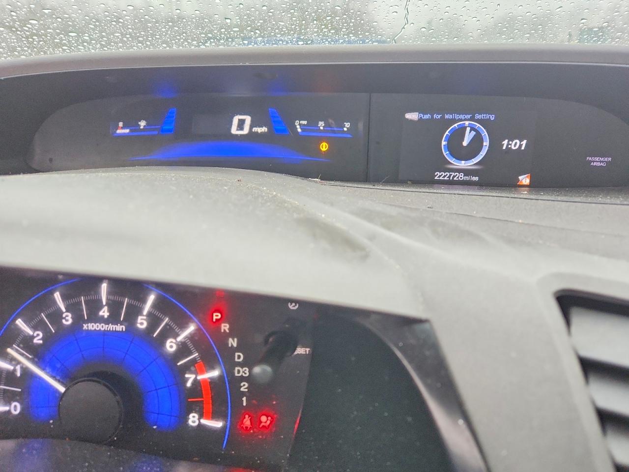 2012 HONDA CIVIC LX photo 9