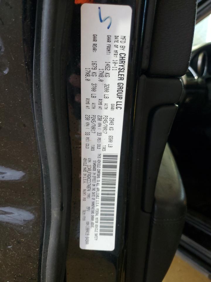 2012 JEEP GRAND CHEROKEE LAREDO photo 37