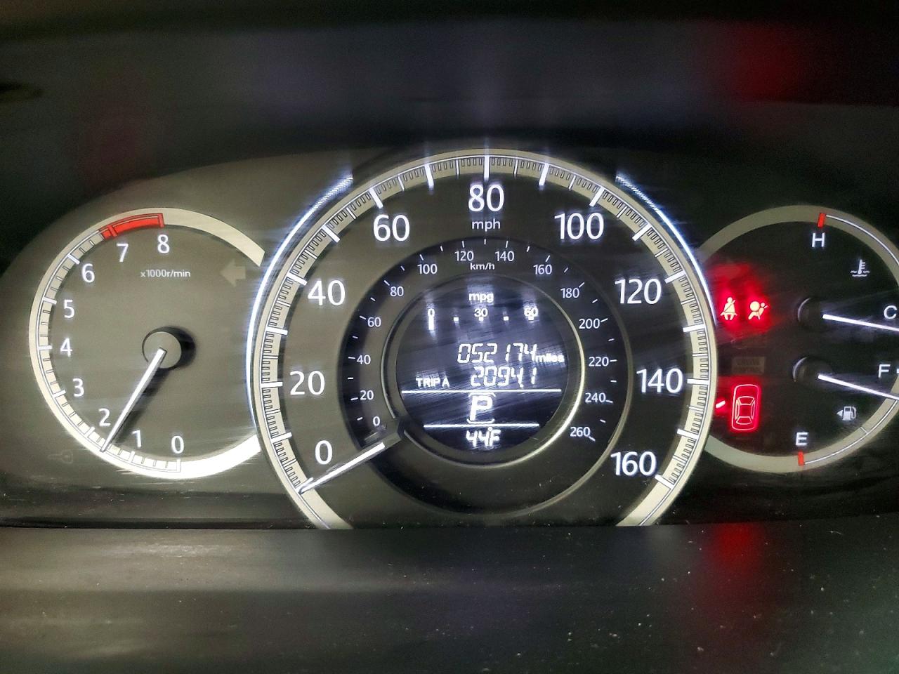 2014 HONDA ACCORD EX photo 17