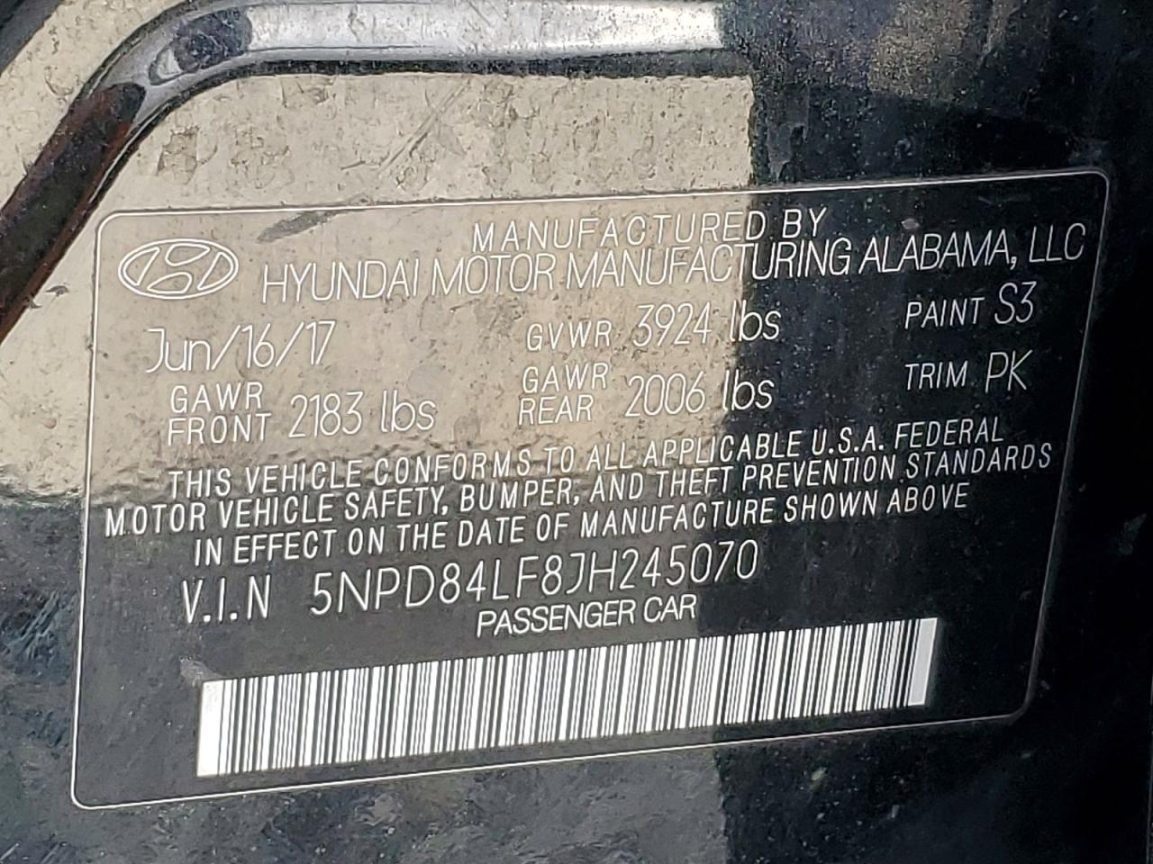 2018 HYUNDAI ELANTRA SEL photo 13