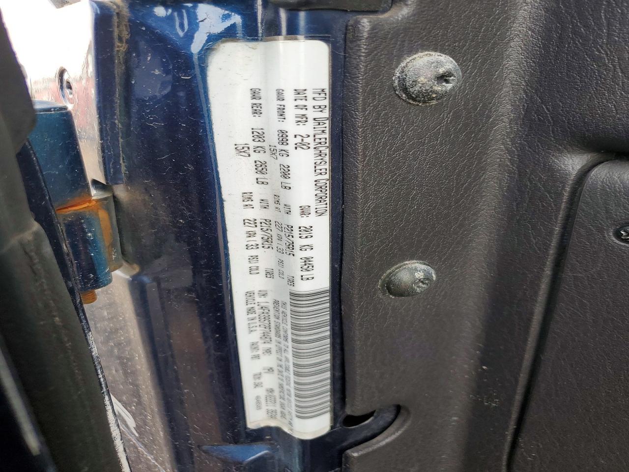 2002 JEEP WRANGLER / TJ X photo 23